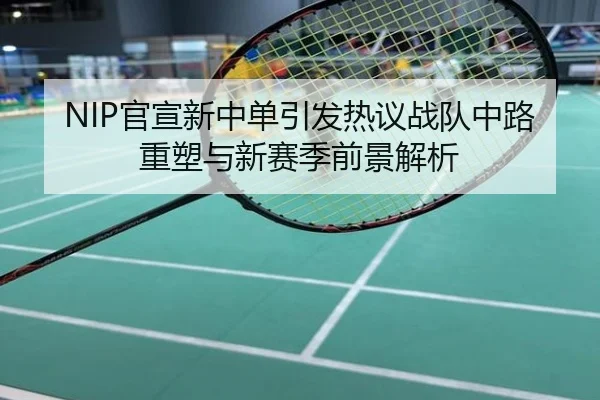 NIP官宣新中单引发热议战队中路重塑与新赛季前景解析